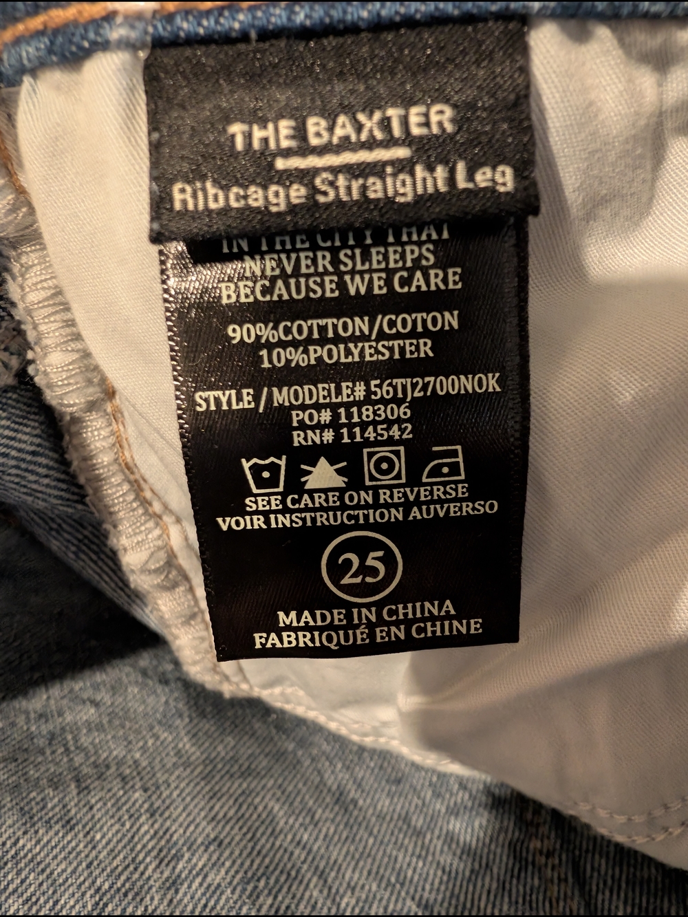 BLANKNYC Size 27 Women's Straight-Leg Jeans NWT - Picture 3 of 6